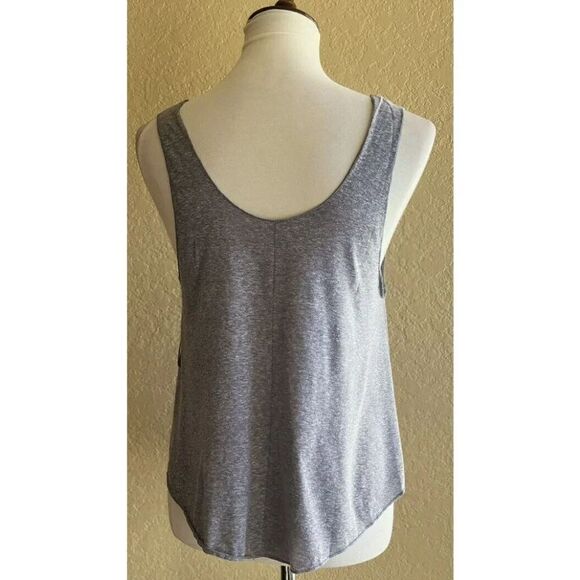 Billabong Women's Gray just like us Casual Scoop Tank Top Size M - Picture 3 of 12